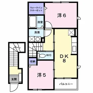 アレーナⅠ【2階】の間取り