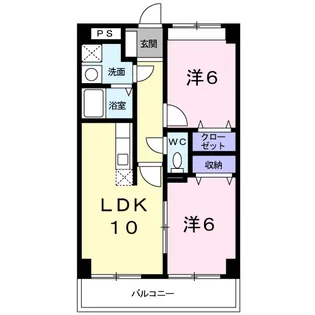 ロイヤルグランデⅡ【1階】の間取り