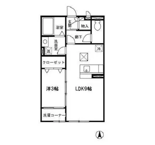 コッカー・スパニエル【1階】の間取り