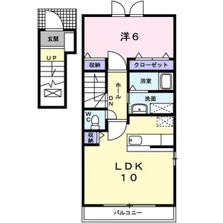 ピアⅡ【2階】の間取り