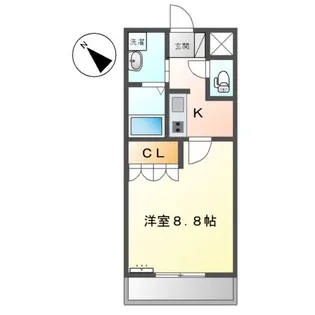フレグランス【2階】の間取り