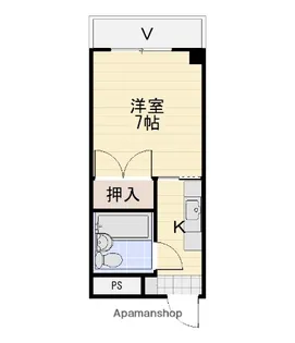 ラベイユ【102号室】の間取り