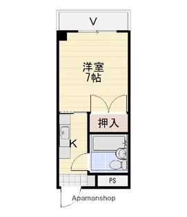 ラベイユ【307号室】の間取り