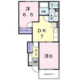 ピュアランドⅢ【1階】の間取り