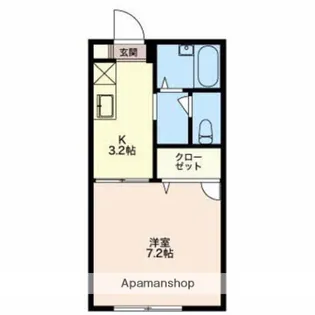 グランディール Y【1階】の間取り