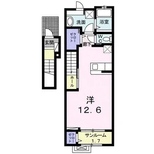 ハーモニーⅠ【2階】の間取り