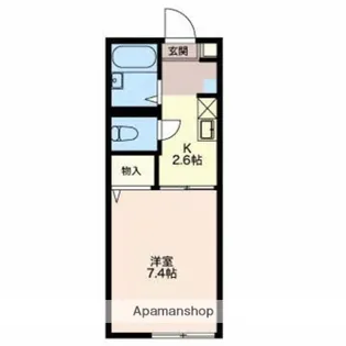 SH・リトルビレッジA【2階】の間取り