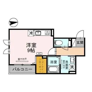 グランカーサ弥生【2階】の間取り