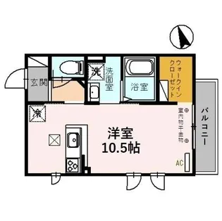エアリアル【1階】の間取り