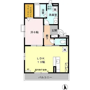 FLAT AI【3階】の間取り