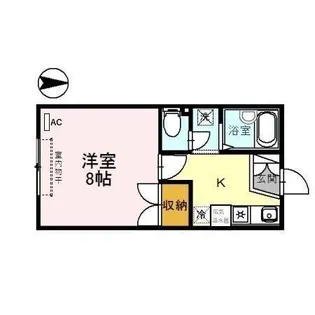 ワンズ20 A棟【1階】の間取り