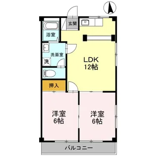 アリエッタ【1階】の間取り