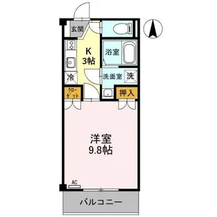 DOWELL桂町【1階】の間取り