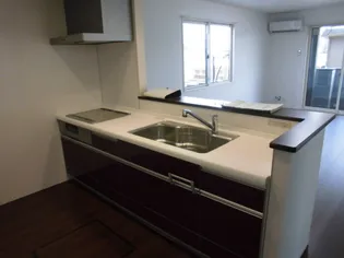 楽風(ラフー) A棟【1階】のキッチン