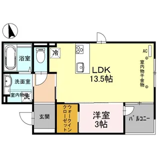 WILL(ウィル)【3階】の間取り