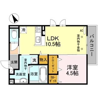 アビタシオン【3階】の間取り
