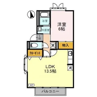 エトワール21【1階】の間取り
