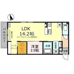 NETHERLAND(ネザーランド)【3階】の間取り