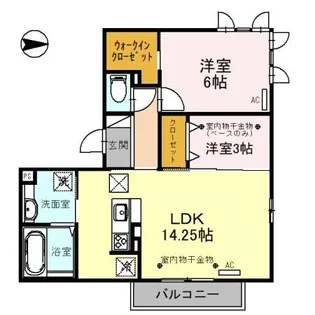 GーSKY(ジー・スカイ)【1階】の間取り