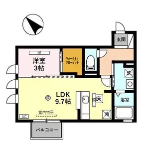 CHURATTE(チュラート)【1階】の間取り