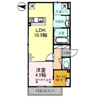 DIMORA(ディモーラ)【3階】の間取り