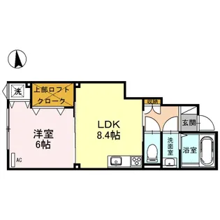 ROYAL ONE【1階】の間取り