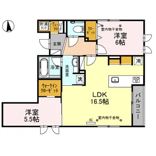 IX CASA CIELO(イクスカーサ・シエロ)【2階】の間取り