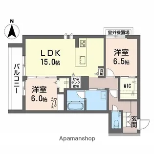 リノア泉が丘【3階】の間取り