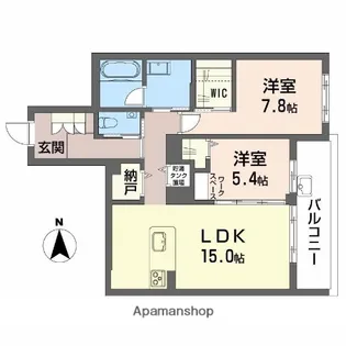 リノア泉が丘【1階】の間取り