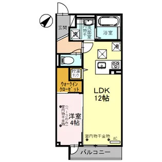 ARC小立野(アルクコダツノ) I【1階】の間取り