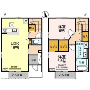 AYA(アヤ)【I号室】の間取り