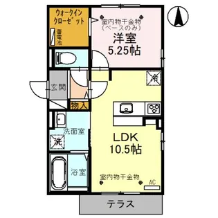 フェアリー B【1階】の間取り