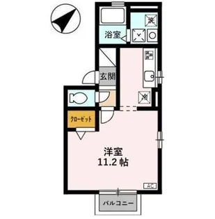 UNDINE(アンディーン)【1階】の間取り