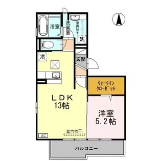 つくしんぼ【1階】の間取り
