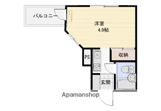 プリンスホームズ長土塀【403号室】の間取り
