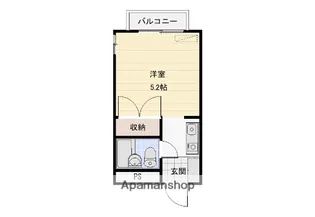 プリンスホームズ長土塀【401号室】の間取り