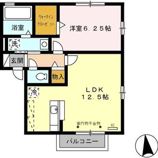 ヴェルデ・ヴァル【2階】の間取り