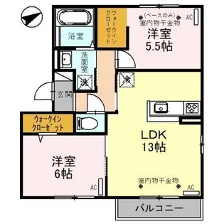プレミオN【2階】の間取り