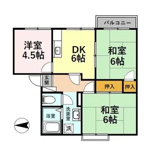 フレグランス パヒューム【1階】の間取り