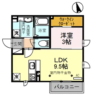 GRAN FELICIA(グラン フェリシア)【2階】の間取り