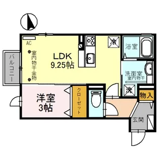 GRAN FELICIA(グラン フェリシア)【2階】の間取り