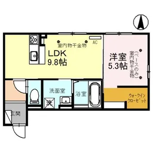 UTAITO【2階】の間取り