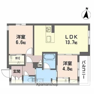 リオ・ブランコ【2階】の間取り
