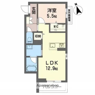 グラディス(GLADIS)【301号室】の間取り