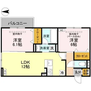 DR相木CORAZON【3階】の間取り
