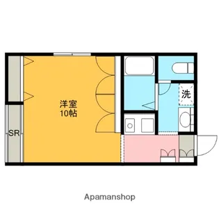 グランデ【1B号室】の間取り