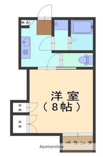 サンヴェルディ【202号室】の間取り