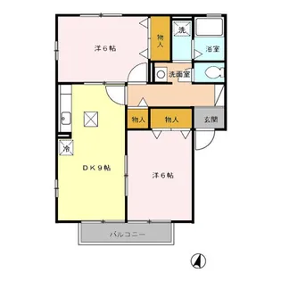 メゾン・マロニエ【101号室】の間取り