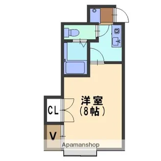 エトワール笠舞【103号室】の間取り