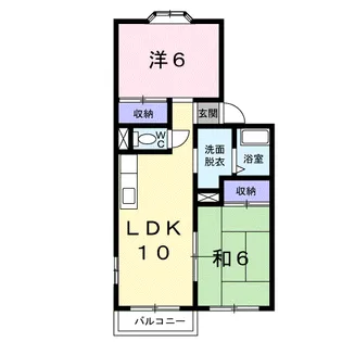 フロイデ【2階】の間取り